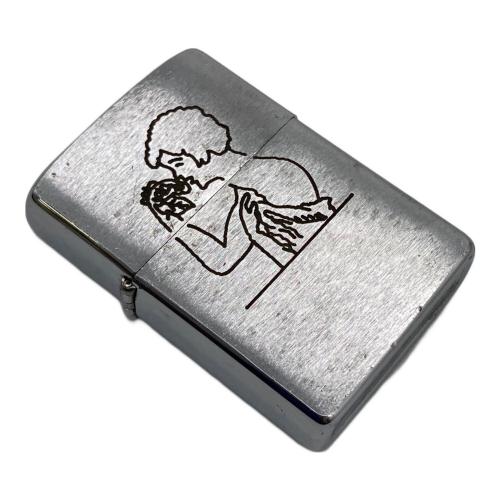 ZIPPO 1984年 騙し絵 女性とブーケ
