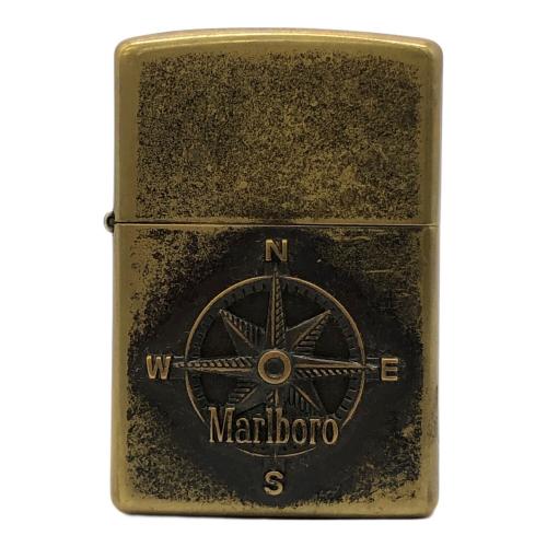 ZIPPO MARLBORO COMPASS ANTIQUE BRASS 1997年
