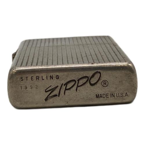 ZIPPO スターリングシルバー ヴィンテージ USA製 1992年