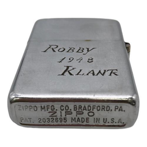 ZIPPO ROBBY 1948 KLANK