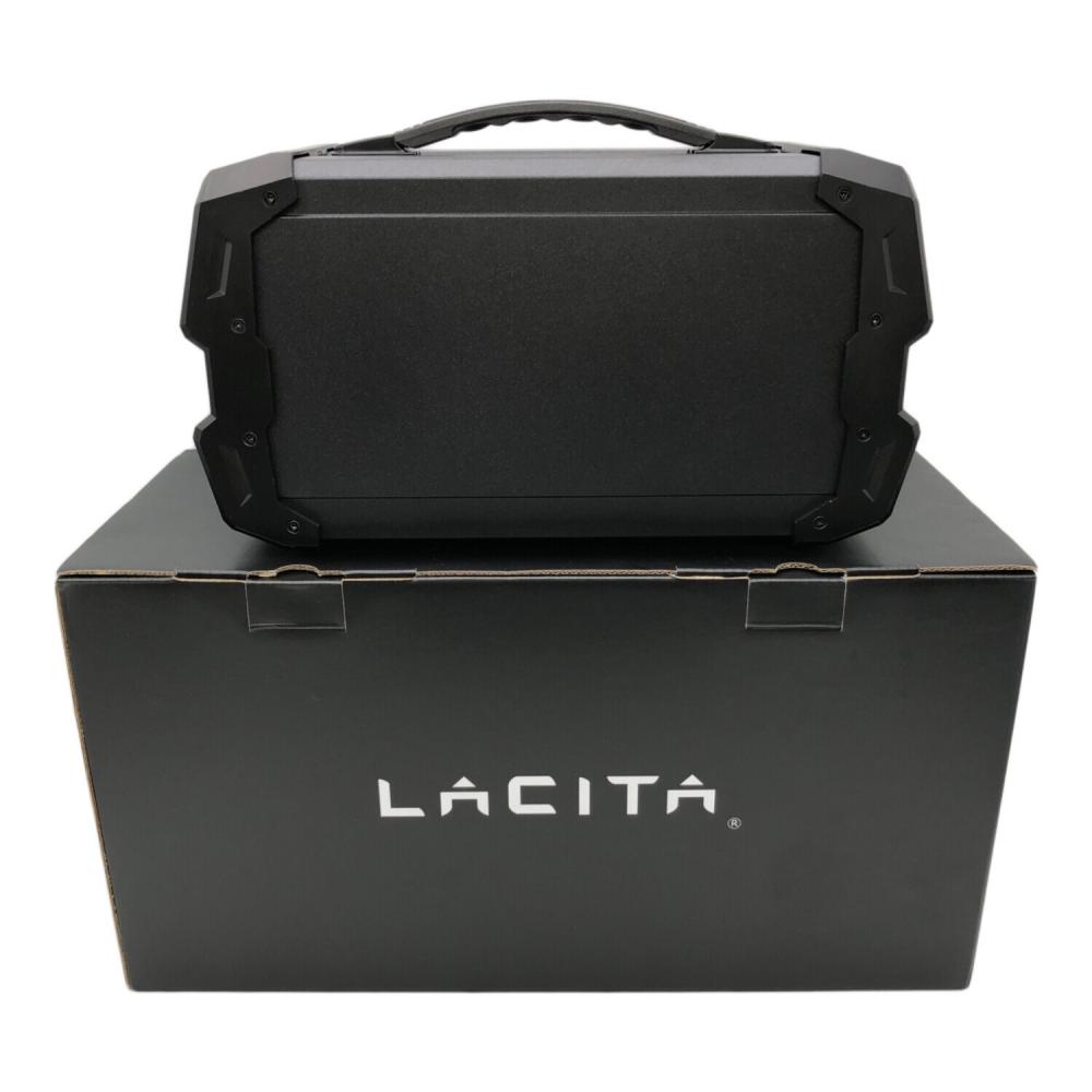 美品　ラチタLACITA エナーボックス ポータブル電源 小型 大容量444Wh 出力400W 電気毛布 おしゃれ 修理
