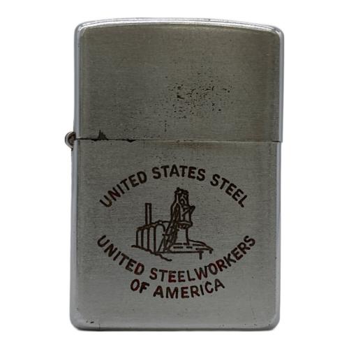 ZIPPO UNITED STATES STEEL UNITED STEEL WORKERS OF AMERICA U. S. S. 1953年訪問記念ライター