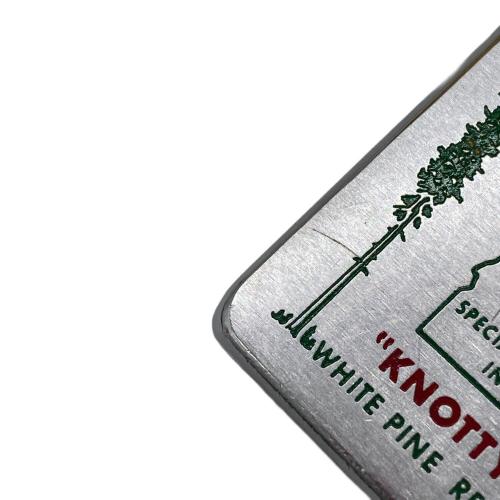 ZIPPO IDAHO VENEER COMPANY KNOTTY