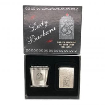 ZIPPO 65周年 卓上スタンド付き