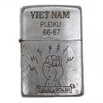 ZIPPO VIET NAM PLEIKU 66-67 BLACK POWER