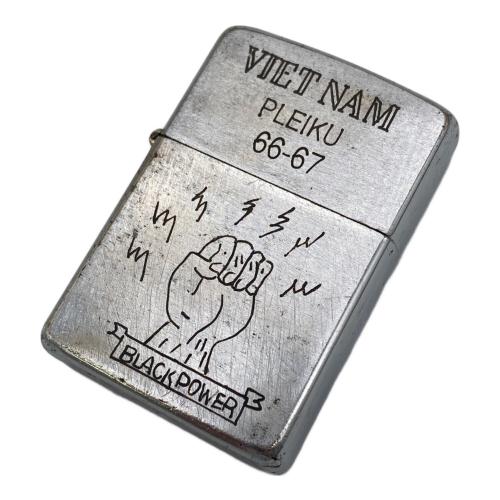 ZIPPO VIET NAM PLEIKU 66-67 BLACK POWER
