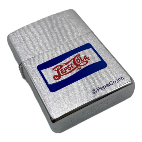ZIPPO PEPSI COLA 青枠 赤文字