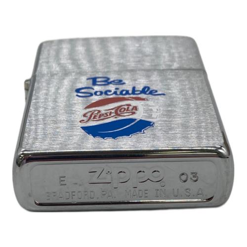 ZIPPO PEPSI 王冠マーク 2003 BE SOCIABLE