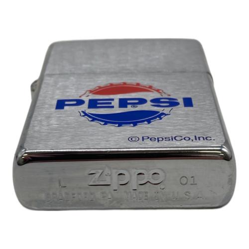 ZIPPO PEPSI 上下赤青 2001