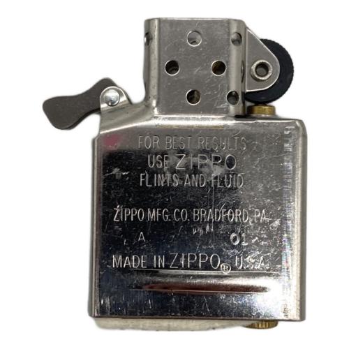 ZIPPO HPM 赤枠 抜き文字 王冠マーク