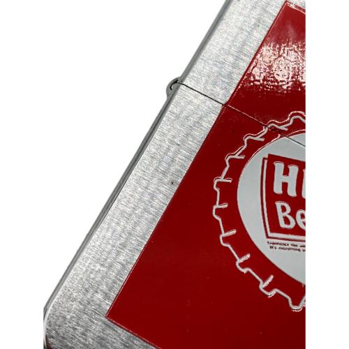 ZIPPO HPM 赤枠 抜き文字 王冠マーク