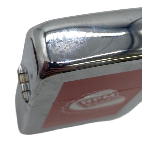 ZIPPO HPM 赤枠 抜き文字 王冠マーク