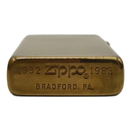 ZIPPO ゴールド ジッポスリム 1932-1983