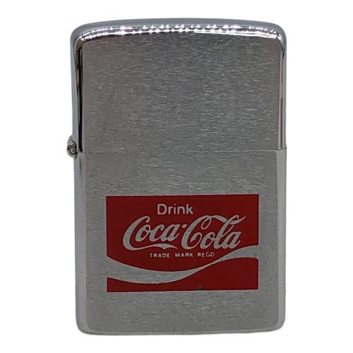 ZIPPO COCA COLA 赤枠 抜き文字