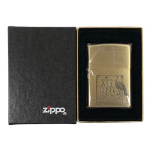 ZIPPO WILD TURKEY ゴールド 2000