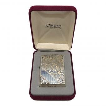 ZIPPO STERRLING 純銀 手彫り 1995