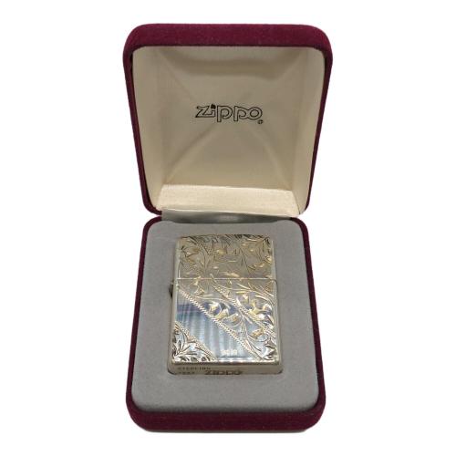 ZIPPO STERRLING 純銀 手彫り 1995