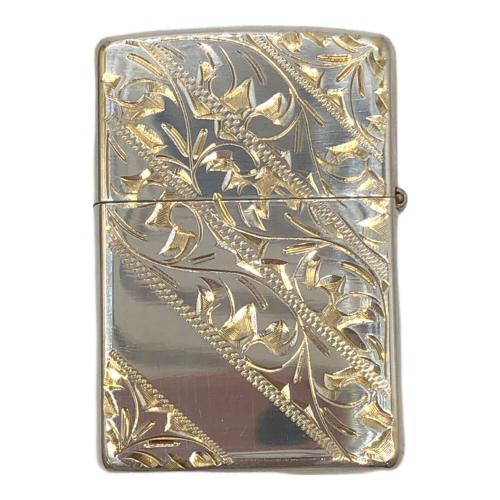 ZIPPO STERRLING 純銀 手彫り 1995