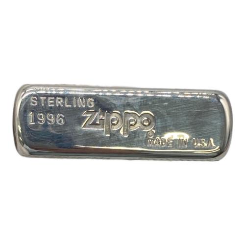 ZIPPO STERRLING 1996 手彫り 片面