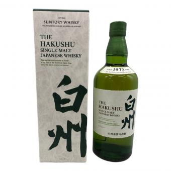 サントリー ジャパニーズウィスキー 700ml 箱付 白州 未開封 日本
