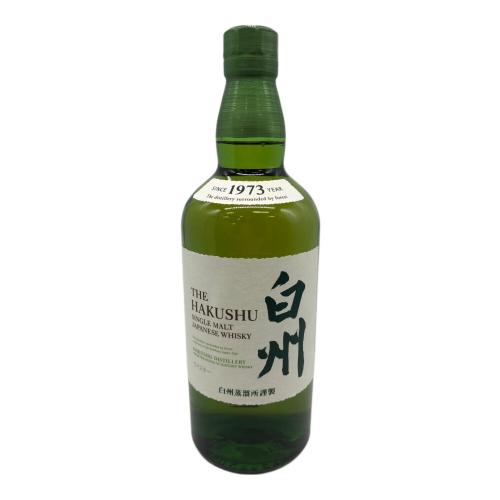 サントリー ジャパニーズウィスキー 700ml 箱付 白州 未開封 日本