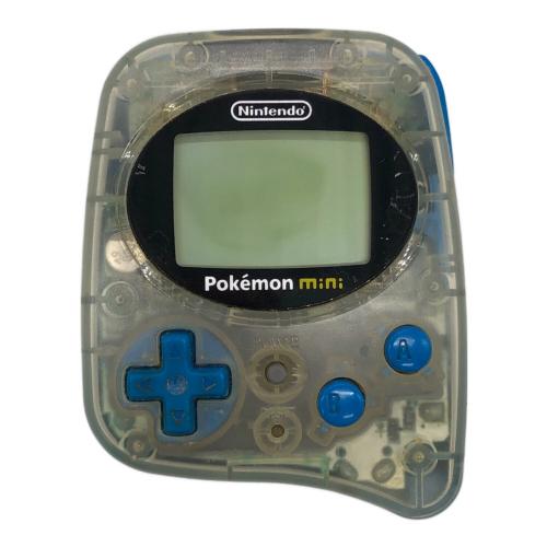 ポケモンミニ 電源入りませんでした MIN-001