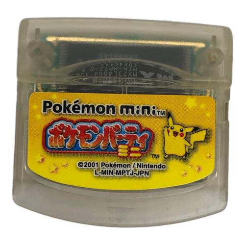 ポケモンミニ 電源入りませんでした MIN-001