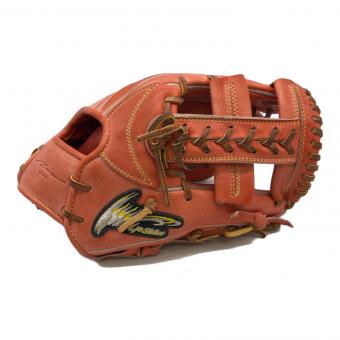 Ip select (アイピーセレクト) 硬式グローブ オレンジ 内野用