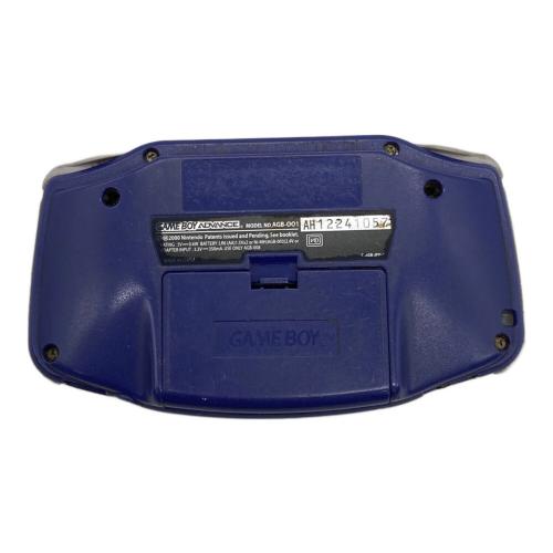 Nintendo (ニンテンドー) GAMEBOY ADVANCE AGB-001