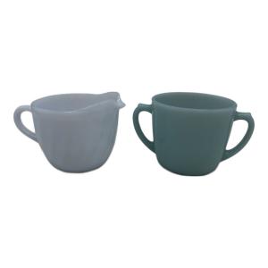 Fire King (ファイヤーキング) シュガー＆クリーマー ターコイズ