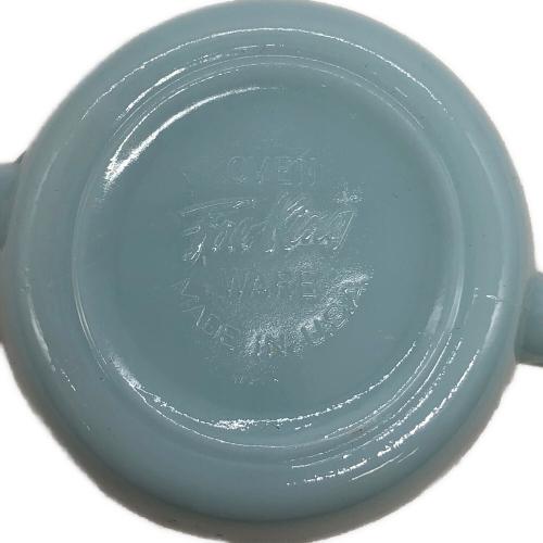 Fire King (ファイヤーキング) シュガー＆クリーマー ターコイズ