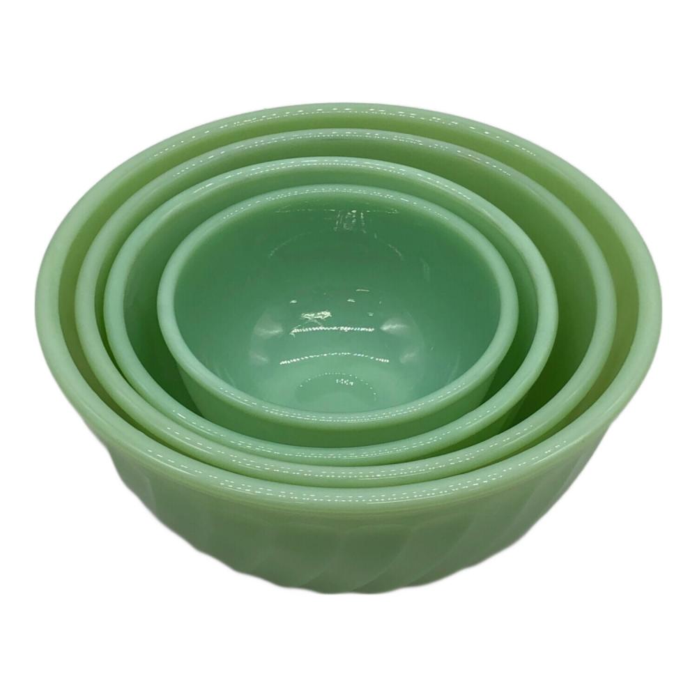 【ファイヤーキング　Fire King】 大ボウル＆キャセロール４点 ファイヤーキング Fire King 大ボウル＆キャセロール ファイヤーキング