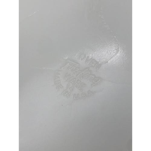 Fire King (ファイヤーキング) オーバルプレート ホワイト