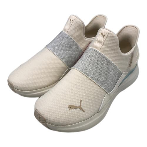 PUMA (プーマ) ランニングシューズ レディース SIZE 24.5cm アイボリー ソフトライド ハーモニー イーズイン GL 311999-03