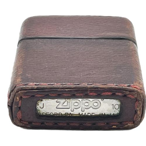 ZIPPO (ジッポ) レザーカバー 2010年製