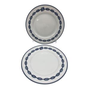 HERMES (エルメス) プレート 22.5cm シェーヌダンクル ペア