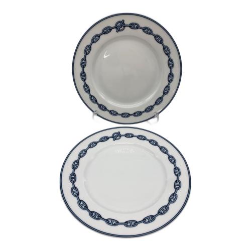 HERMES (エルメス) プレート 22.5cm シェーヌダンクル ペア