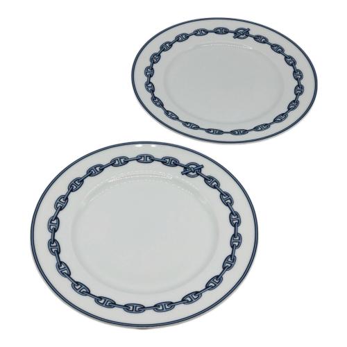 HERMES (エルメス) プレート 22.5cm シェーヌダンクル ペア