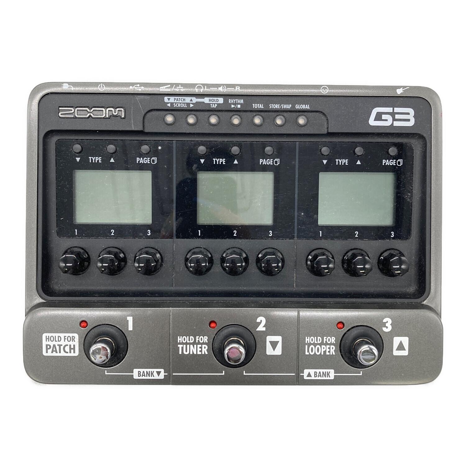 ZOOM (ズーム) ギターエフェクター&アンプシュミレーター G3