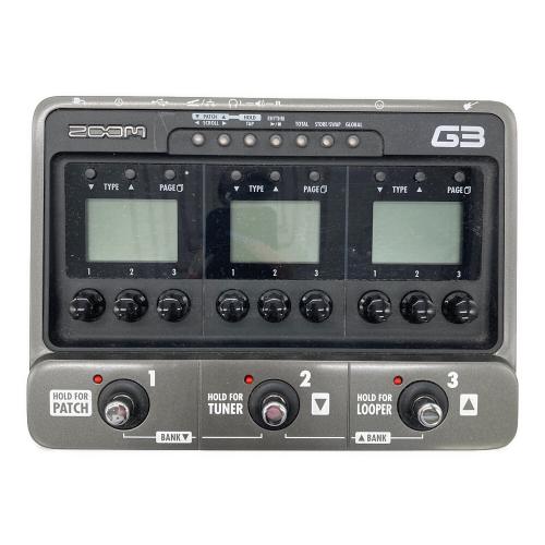 ZOOM (ズーム) ギターエフェクター&アンプシュミレーター G3