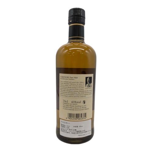 ニッカ ジャパニーズウィスキー 700ml 竹鶴 未開封 日本