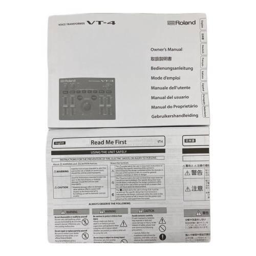 ROLAND (ローランド) VOICE TRQANSFORMER VT-4