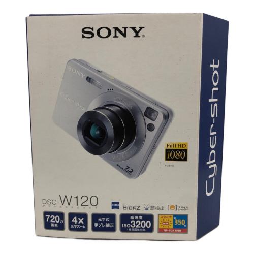 SONY (ソニー) コンパクトデジタルカメラ DSC-W120 740万画素 専用電池 -