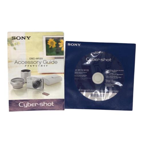 SONY (ソニー) コンパクトデジタルカメラ DSC-W120 740万画素 専用電池 -