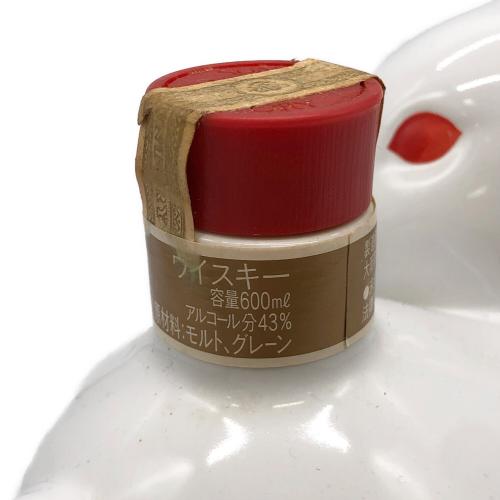 SUNTORY (サントリー) ウィスキー 600ml ROYAL 12 うさぎ干支陶器ボトル 未開封