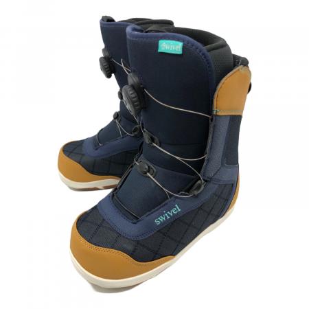 【送料無料】swivel スノーボードブーツ swivel (スウィベル) スノーボードブーツ SIZE 24.5cm ネイビー