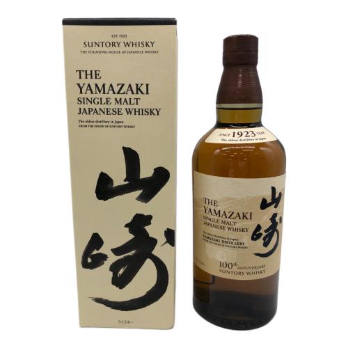 サントリー ジャパニーズウィスキー 100周年記念蒸溜所ラベル 700ml 箱付 山崎 未開封
