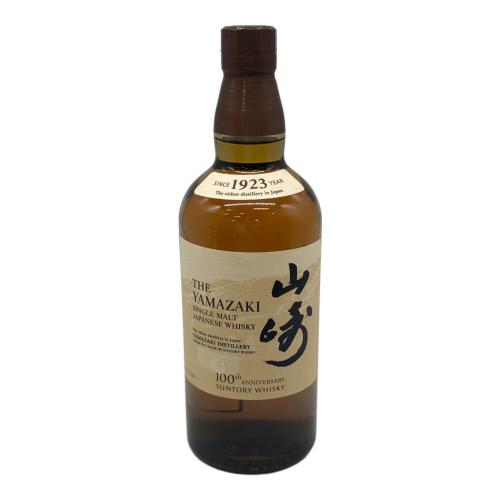 サントリー ジャパニーズウィスキー 100周年記念蒸溜所ラベル 700ml 箱付 山崎 未開封