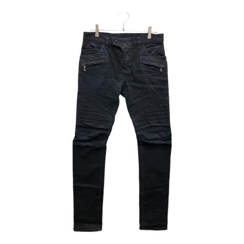 BALMAIN (バルマン) バイカーパンツ メンズ SIZE 76cm (W30) ネイビー