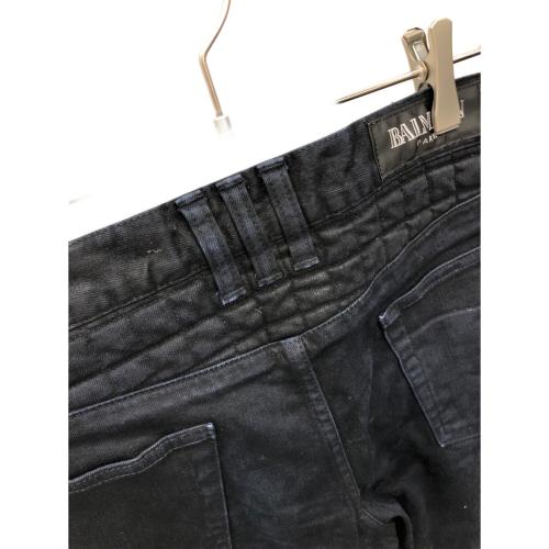 BALMAIN (バルマン) バイカーパンツ メンズ SIZE 76cm (W30) ネイビー